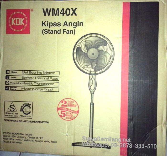 Kdk Stand Fan Kipas Angin Berdiri Standing Kdk Wm X Wm X Wm X