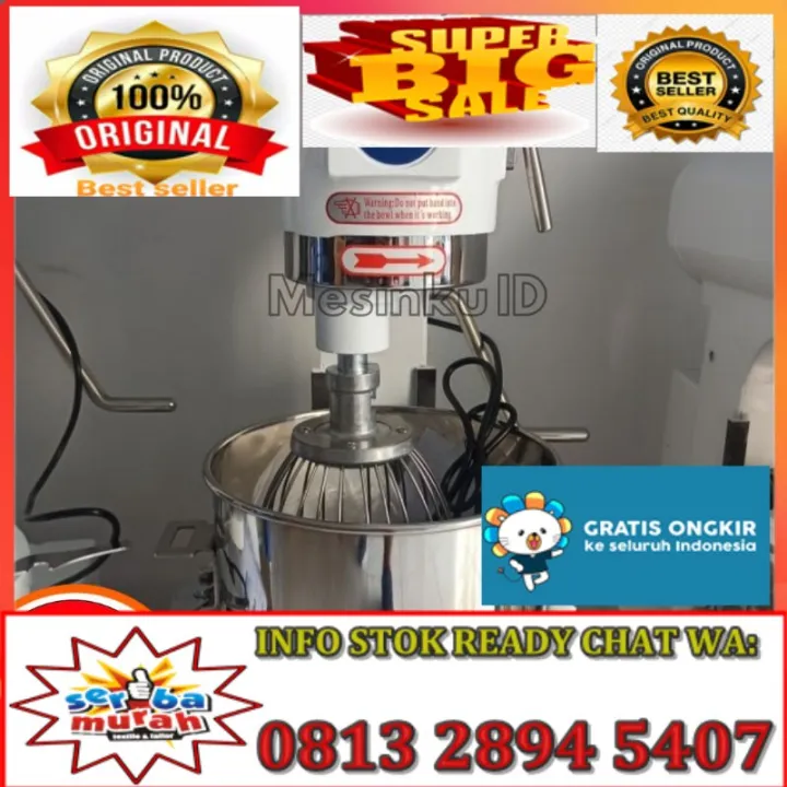 Promo Mega Sale Planetary Mixer Masema B Mesin Pengaduk Adonan Roti