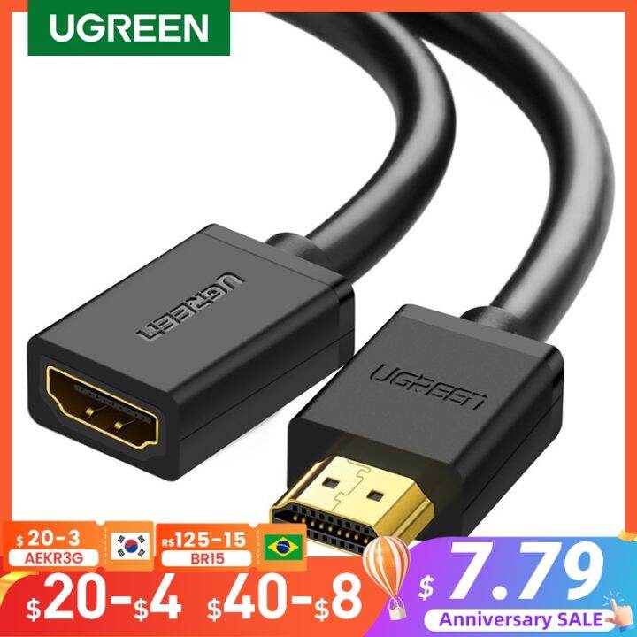 Ugreen Hdmi Extender Cable Male Female Ugreen Cable Extension Hdmi