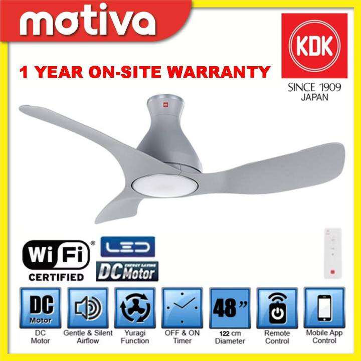 Kdk Nodoka Jr K Uc Ceiling Fans Blade Cm Smart Wifi Control