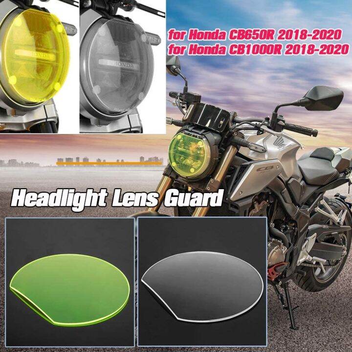 Allotmark Motorcycle Accessories Front Headlight Guard Protector Head