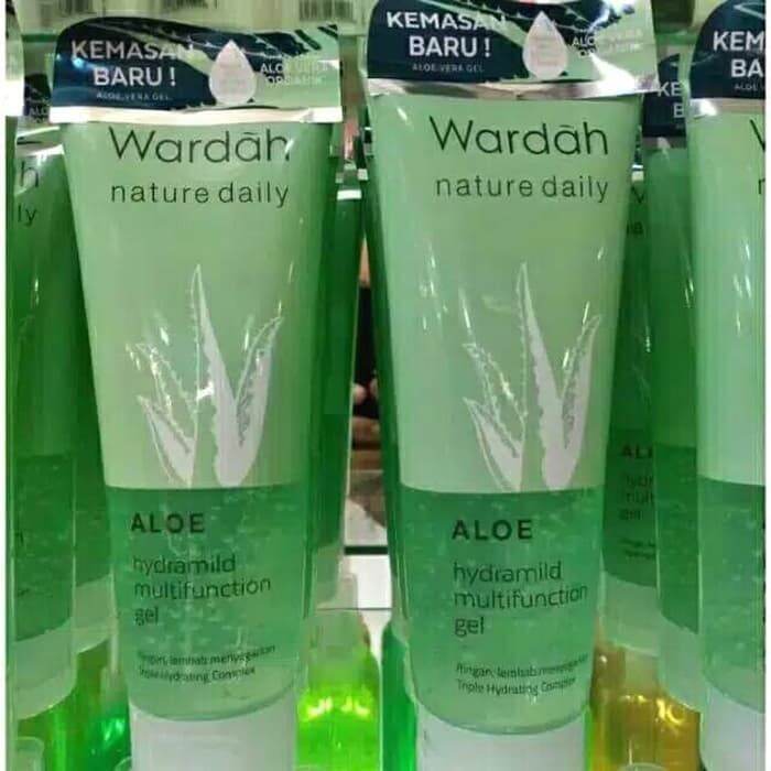 Wardah Aloe Hydramild Multifunction Gel 100 ML Lazada Indonesia