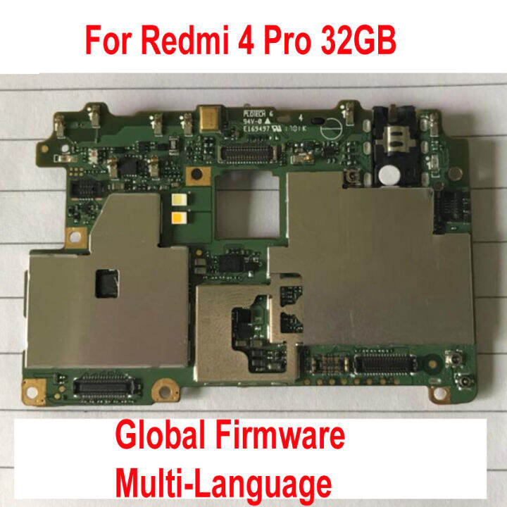 Original Unlock Mainboard For Redmi 4 Pro Redmi4 Motherboard Card Fee