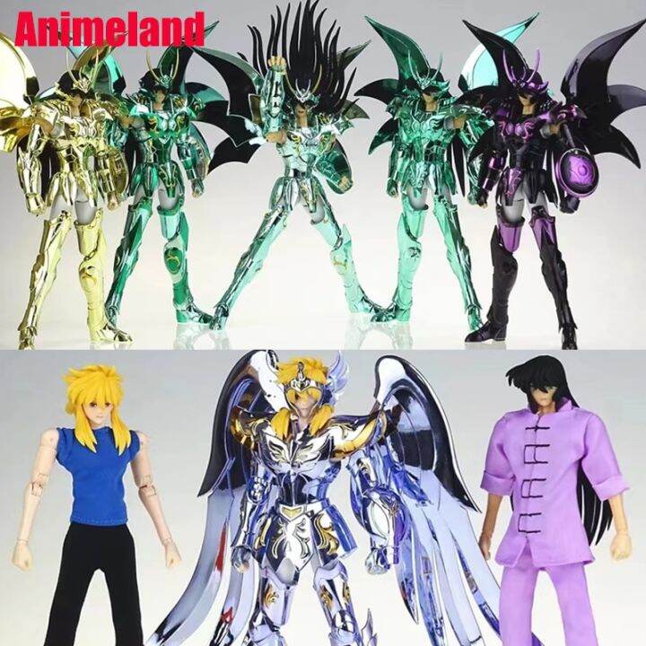 Jm Mst Saint Seiya Myth Cloth Exm Ex Dragon Shiryu Hyoga Cygnus God V