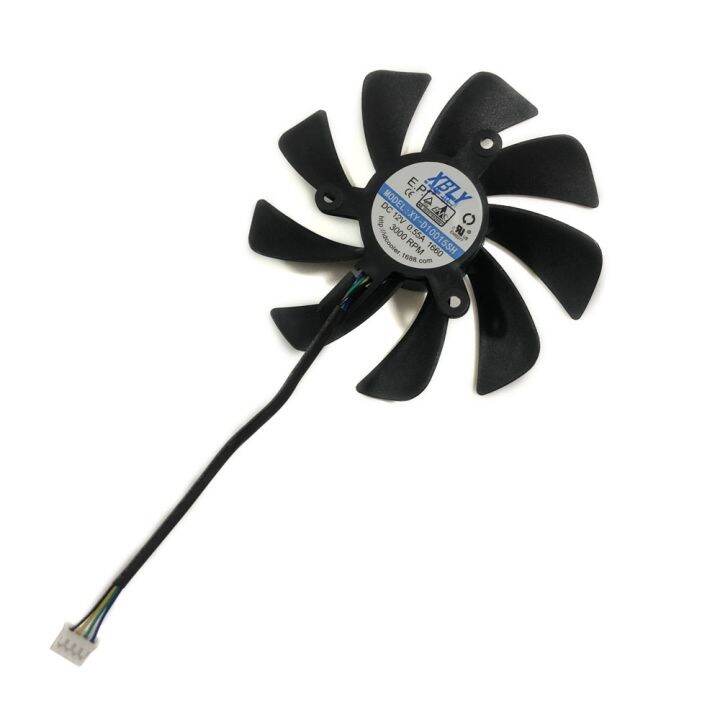 95mm XY D10015SH Graphics Cards Fans GPU Cooler DC12V 0 55A 3000RPM