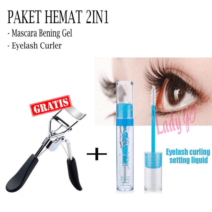 Gratis Pelentik Bulu Mata Maskara Bening Kiss Beauty Kiss Beauty