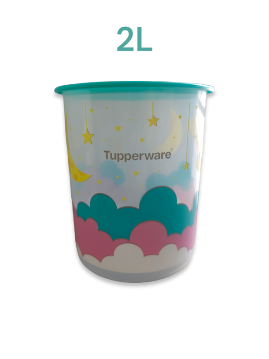 Tupperware One Touch Canister 2L Lazada