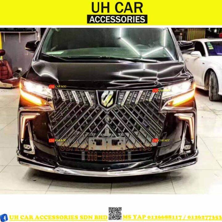 Toyota Alphard Wald V Abs Front Grille Grill