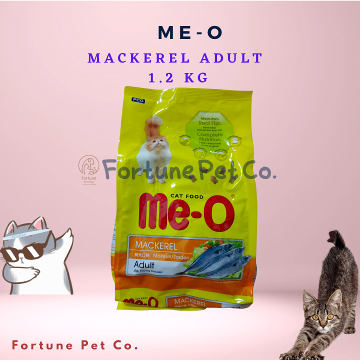 Meo Adult Mackerel Kg Fresh Pack Makanan Kucing Kering Cat Dry