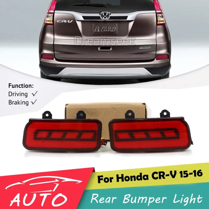 Led Reflector Rear Bumper Tail Light For Honda Cr V Crv