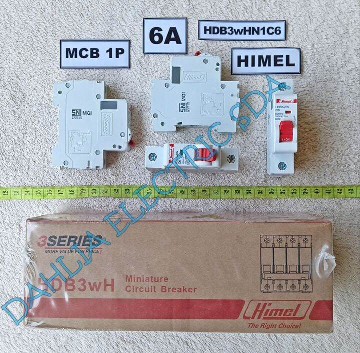 Mcb 1 PHASE 6A HIMEL SNI HDB3wHN1C6 Lazada Indonesia