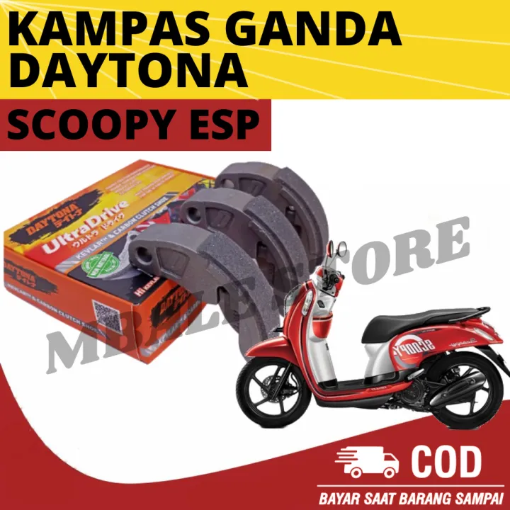 Kampas Ganda Daytona Honda Scoopy Esp Ring Original Lazada