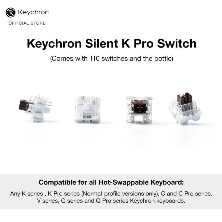 Keychron Silent K Pro Switch Lazada