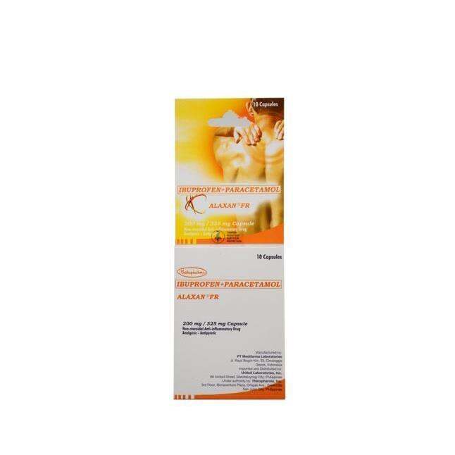 Paracetamol Ibuprofen Mg Mg Release Capsule X Capsules Pack