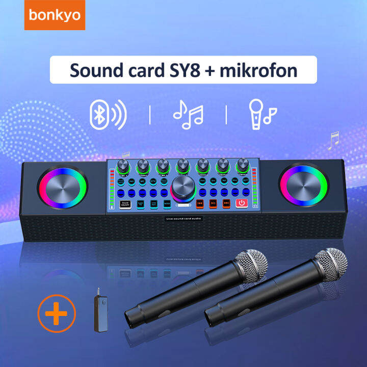 Bonkyo Sy Sound Card Audio All In One Live Broadcast Professional