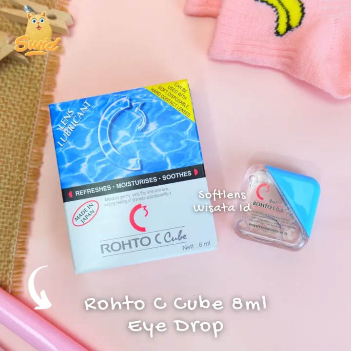 Softlens Wisata Rohto C Cube 8 Ml Tetes Mata Softlens Lazada Indonesia