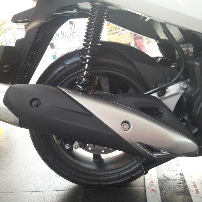 Cover Tutup Knalpot Honda Pcx New Lokal Model Standart Tanpa Bubble