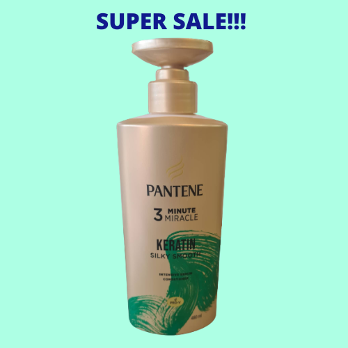 Pantene Pro V 3 Minute Miracle Keratin Smooth 480ml Lazada PH