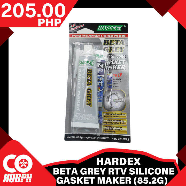 HARDEX BETA GREY RTV SILICONE GASKET MAKER 85 2G Lazada PH