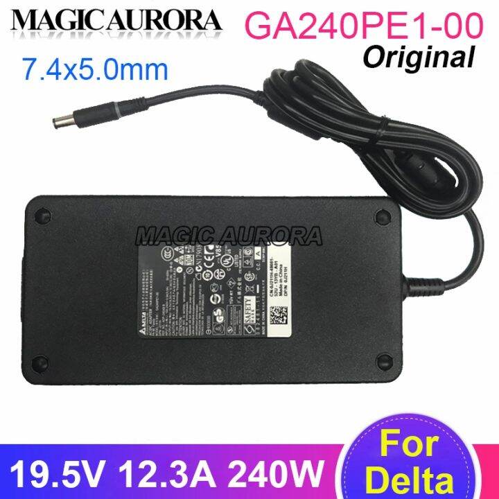 Original Slim DELTA GA240PE1 00 240W Laptop Adapter 19 5V 12 3A For