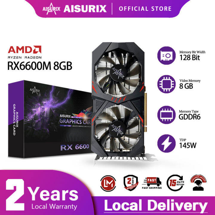 Aisurix Rx M Gb Graphics Card Radeon Amd Video Card Gpu Gddr