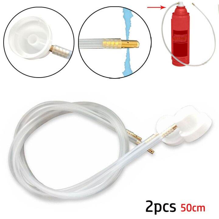 Pcs Fluid Film Degree Nozzle Extension Hose Fit For Aerosol Cans