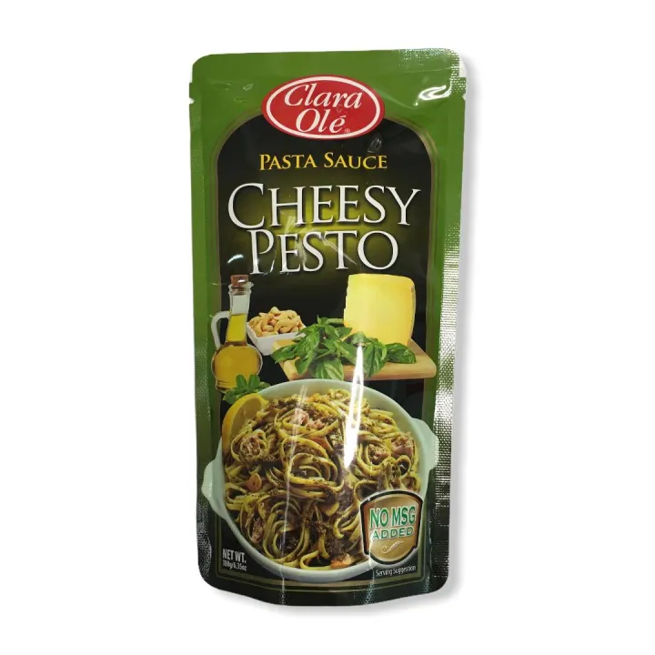 ClaraOle Cheesy Pesto Pasta Sauce 180G Lazada PH