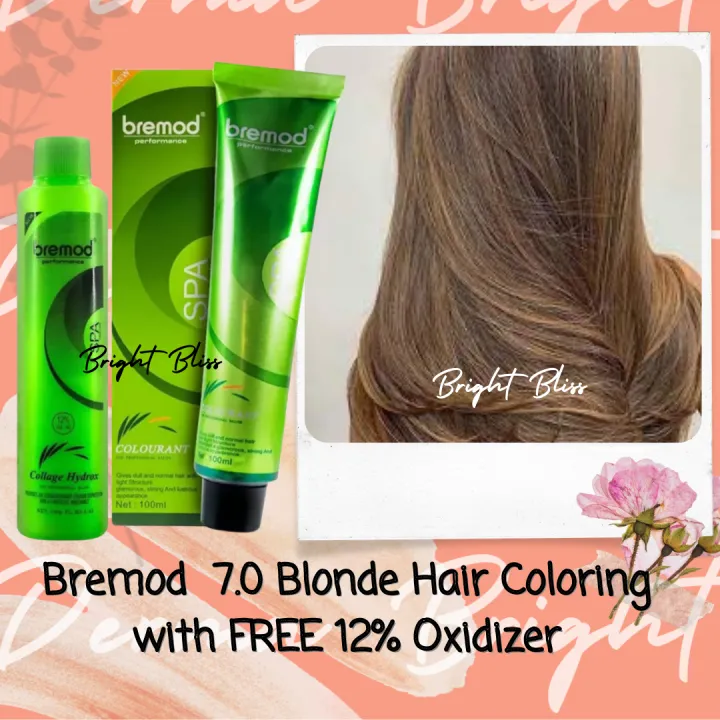 Bright Bliss Bremod Blonde Hair Coloring With Free Oxidiser