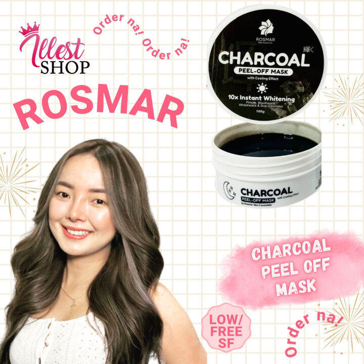 ROSMAR CHARCOAL PEEL OFF MASK Lazada PH