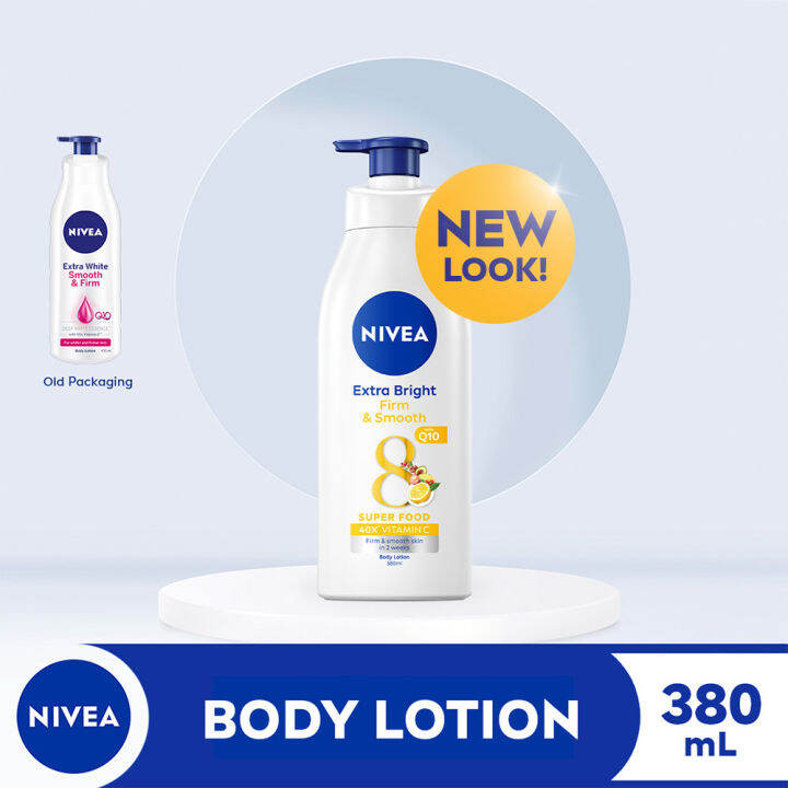 Nivea Body Extra Bright Firm Smooth Lotion Ml Lazada Ph