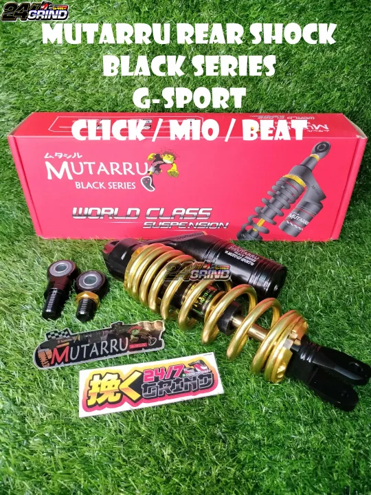 MUTARRU REAR SHOCK G SPORT 285mm 310mm CLICK MIO BEAT