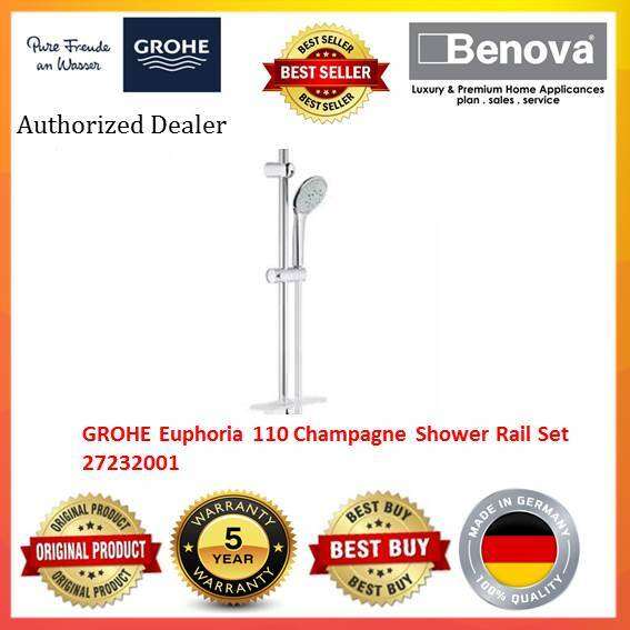 Grohe Euphoria 110 Champagne Shower Rail Set 27232001 Lazada