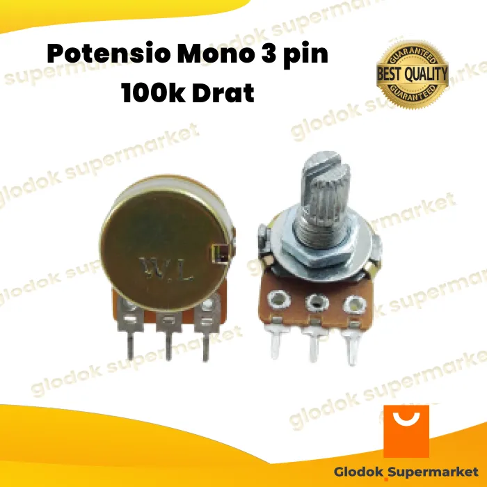 Potensio Mono Pin K Drat Kaki Lurus Tiang Pendek Lazada Indonesia