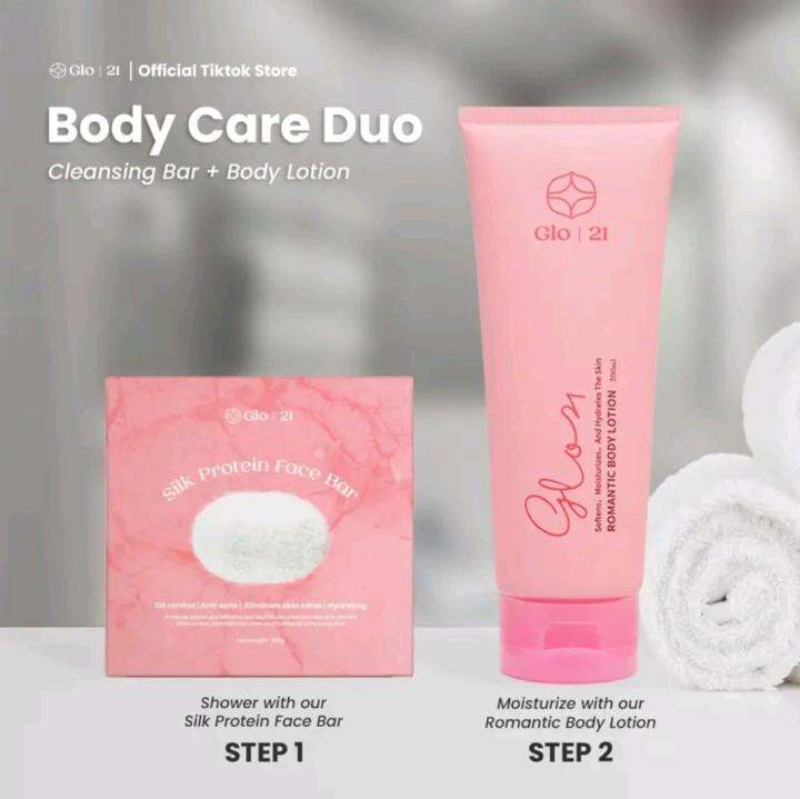 Glo Body Care Duo Silk Protein Soap And Body Lotion Ml Lazada Ph