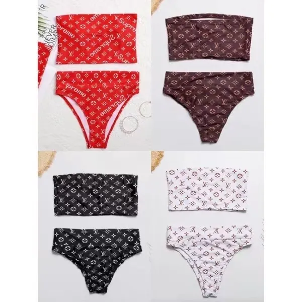 NINE Floral Print High Waist Bikini With Padded Swimsuit Lazada PH