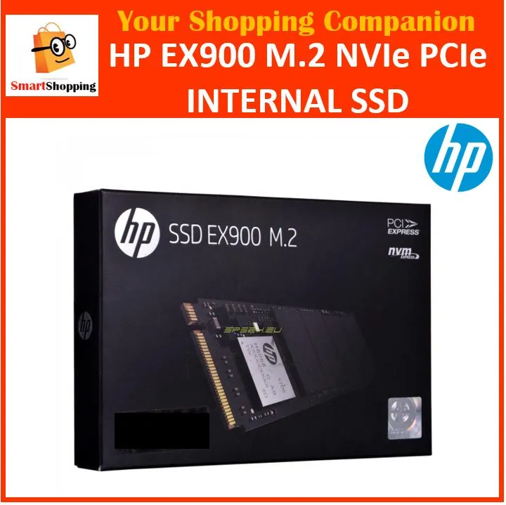 HP Solid State Drive EX900 M 2 PCIe NVMe Internal SSD 250GB 500GB 1TB 3