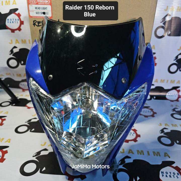 Jmm Headlight Assy Raider Reborn Blue Ysk Brand Lazada Ph