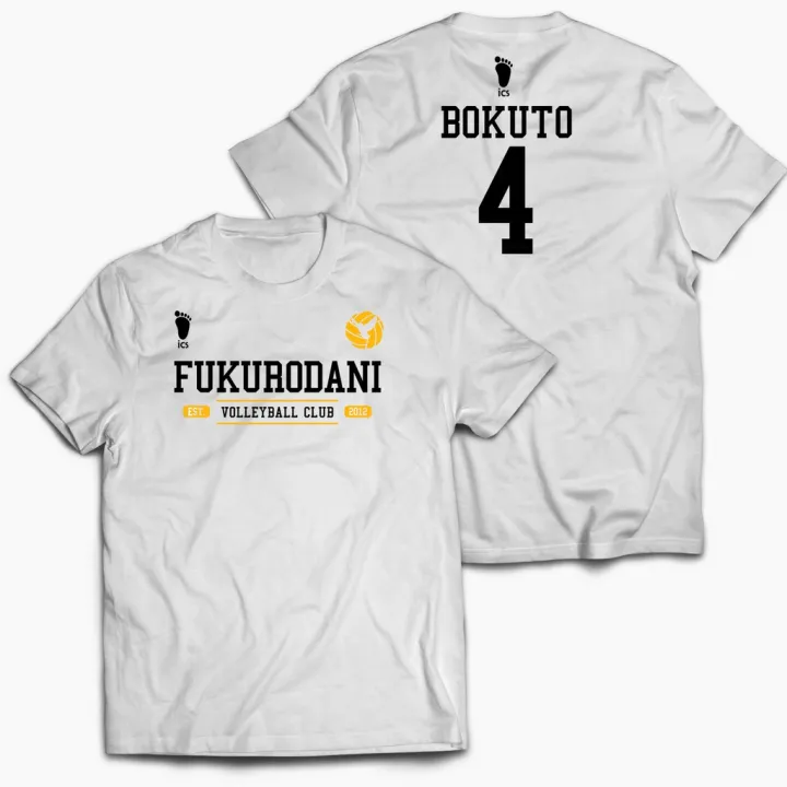 Haikyuu Karasuno Volleyball Team Jersey Shirt Lazada PH