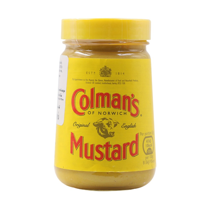 Colmans Original English Mustard โคลแมนส ออรจนล องลช มสตารด