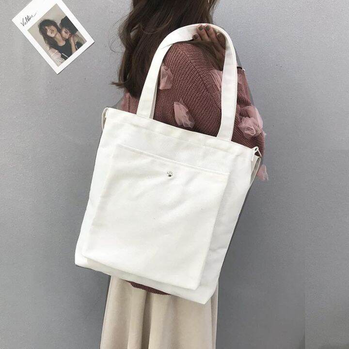 No Korean Design Canvas Bag Handle Katsa Bag Shoulder Crossbody