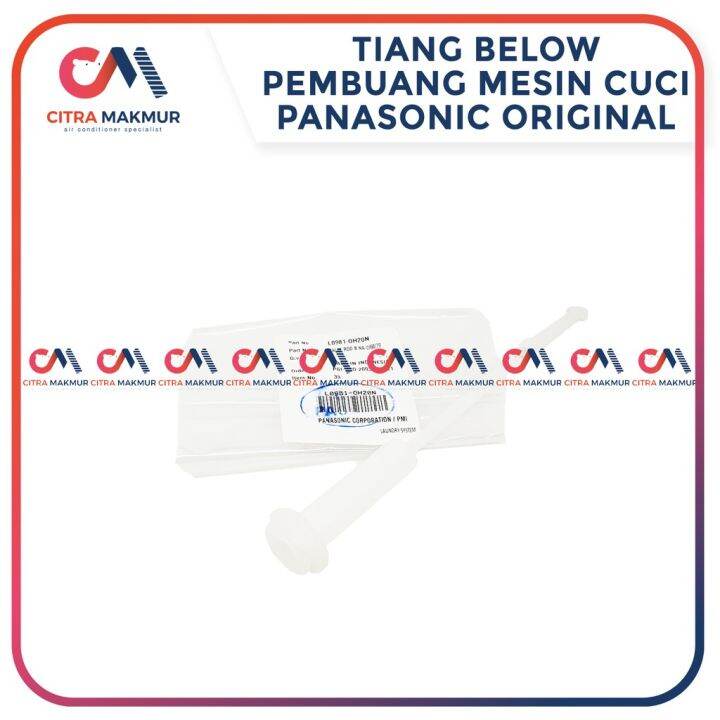 Tiang Seal Below Panasonic Karet Pembuangan Mesin Cuci Original Asli