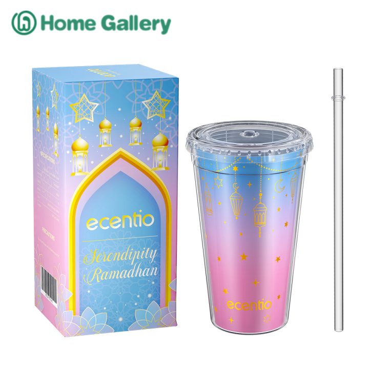 Ecentio Tumbler Ramadhan Ml Anti Bocor Botol Lebaran Terbaru