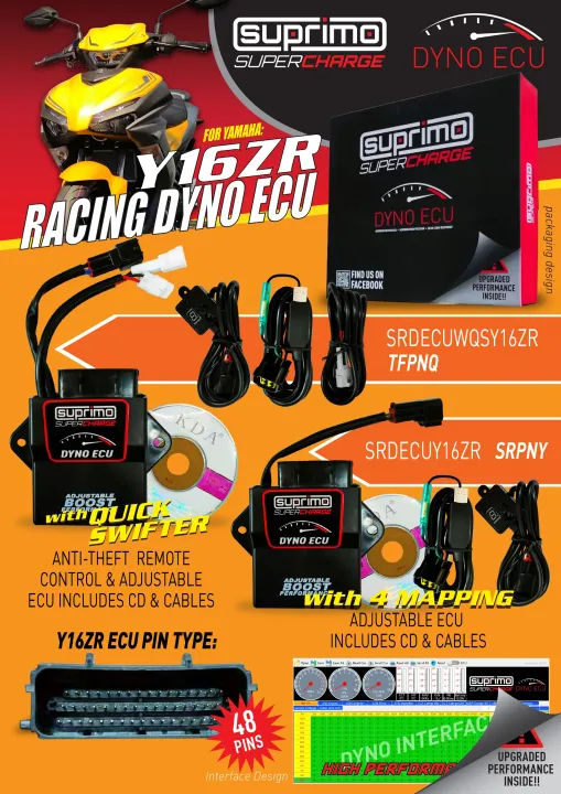 Suprimo Racing Dyno Ecu Quick Shifter Y Zr Y Zr V V Nvx