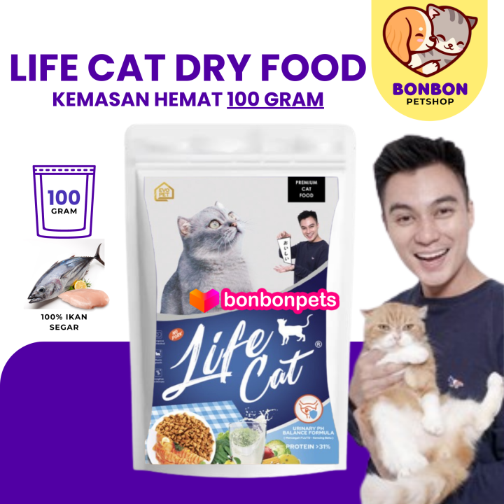 Life Cat Dry Food Makanan Kering Kucing Setara Lifecat Pouch Sachet