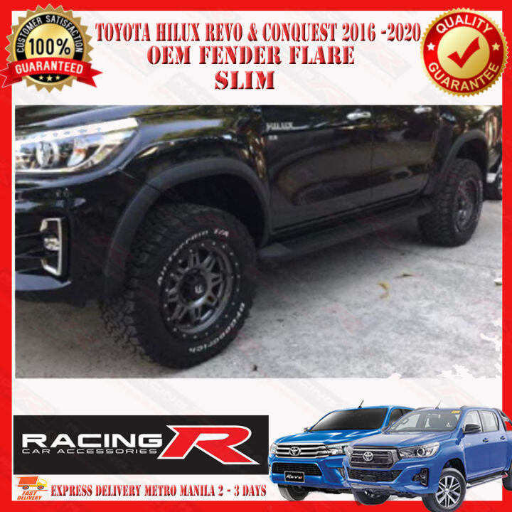 Toyota Hilux Revo Conquest To G Fender Flares Slim