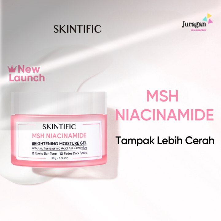 Skintific Msh Niacinamide Brightening Moisturizer Glowing Moisture Gel