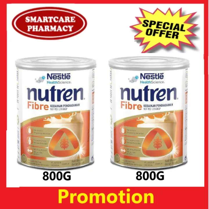 Nestle Nutren Fibre Complete Nutrition Gm X Lazada