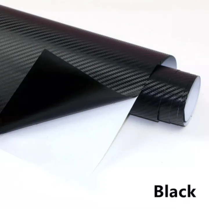 7D Carbon Fiber Sticker Waterproof Vinyl Car Wrap Sheet Roll Film