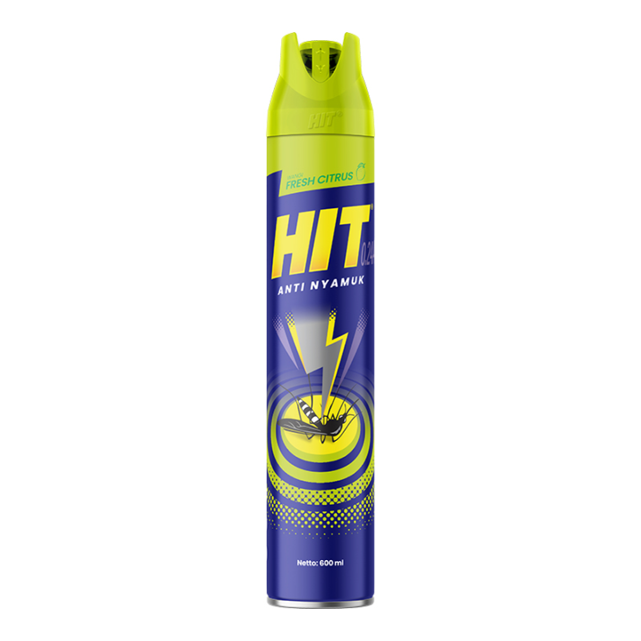 HIT Expert Aerosol Obat Anti Nyamuk Fresh Citrus 600 Ml Lazada Indonesia