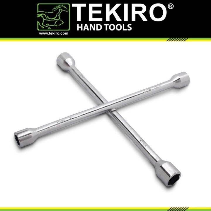 TEKIRO Kunci Roda Palang 14 Inch Ban Mobil 4 Way Cross Wranch Tekiro